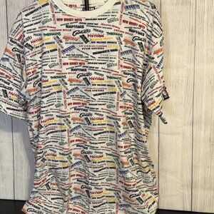 UNK Men's NBA White Tee All Teams Fusion T-Shirt - Size X-Large